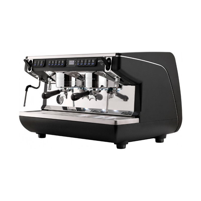 Кофемашина-автомат Nuova Simonelli Appia Life XT 2Gr V 220V black высокие группы