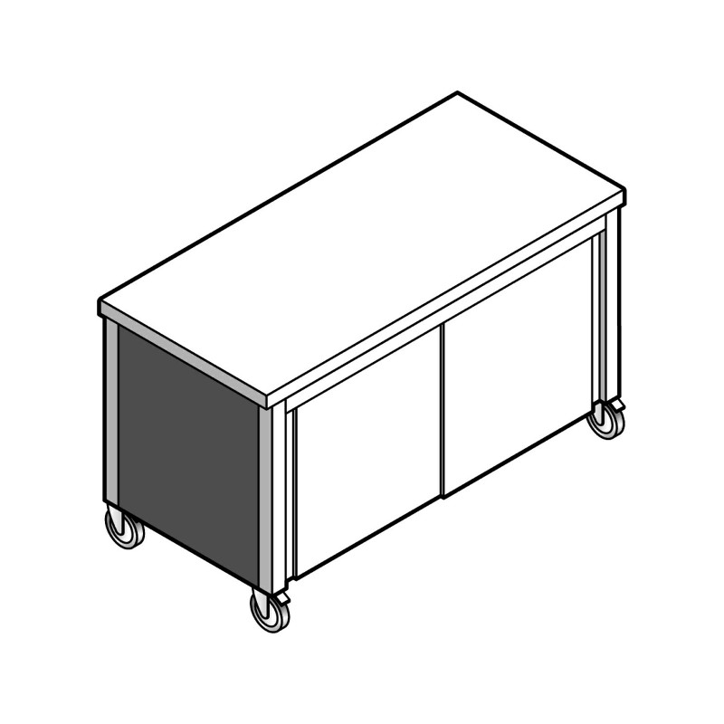 Прилавок нейтральный EMAINOX EA 8 8035004